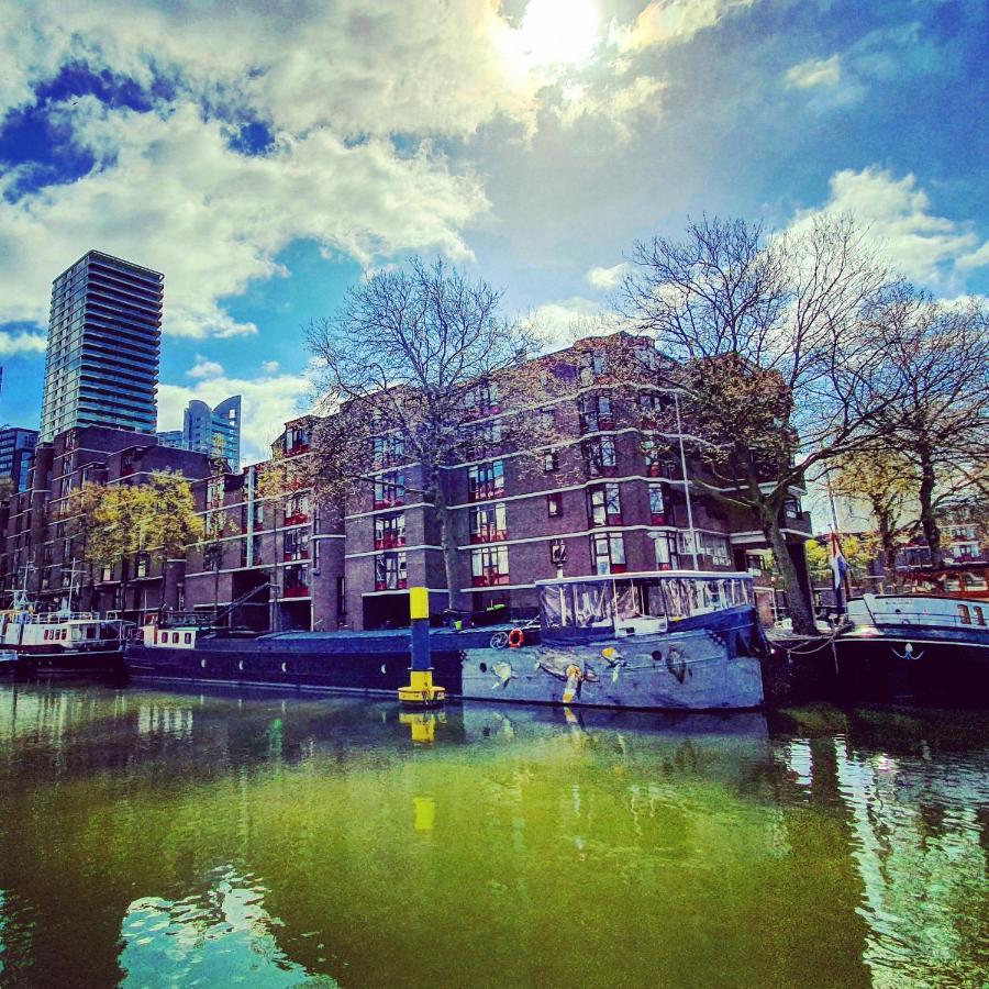 Houseboat holiday apartments Rotterdam Bagian luar foto