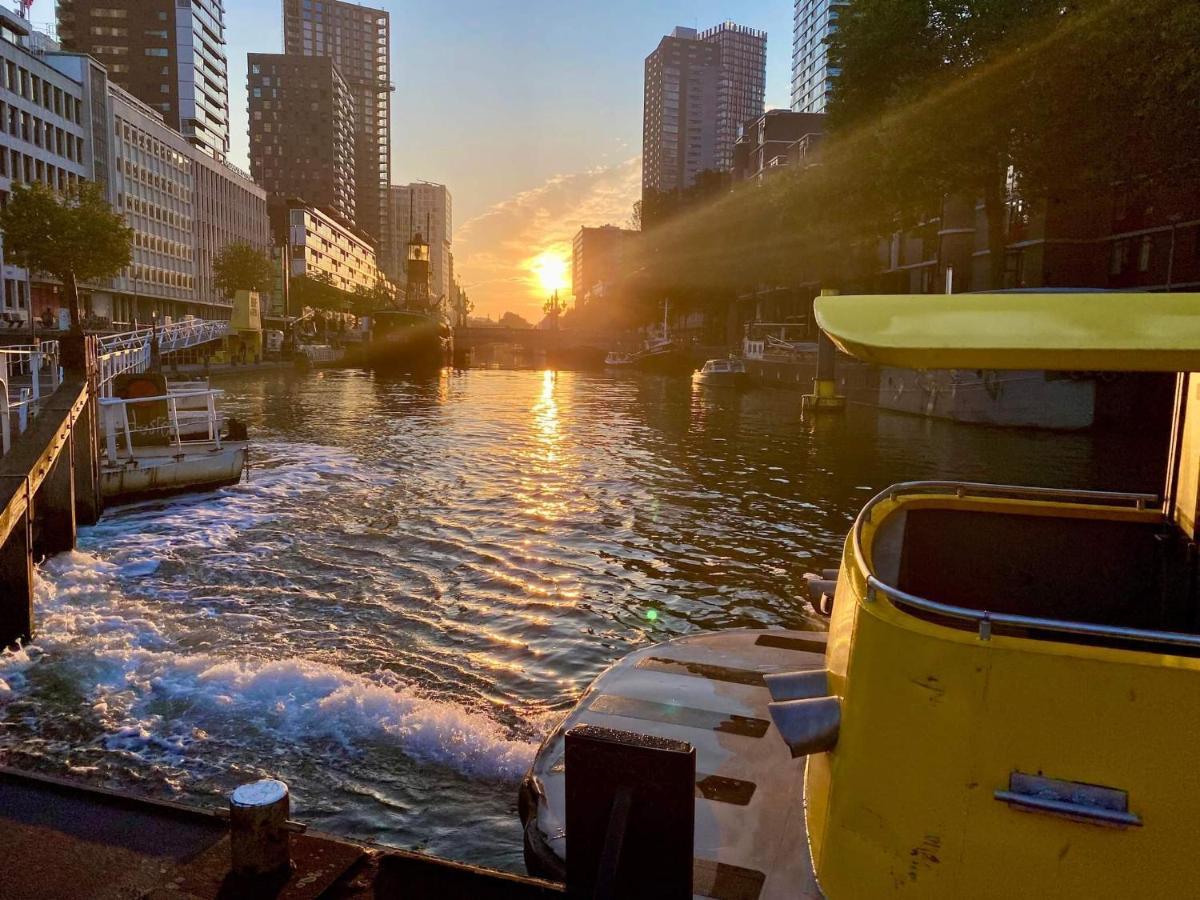 Houseboat holiday apartments Rotterdam Bagian luar foto